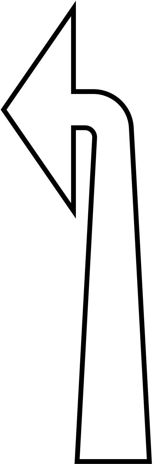 Διαγρ. - Αριστερά - Υποχρεωτική διέλευση μόνο από την αριστερή πλευρά της νησίδας ή του εμποδίου